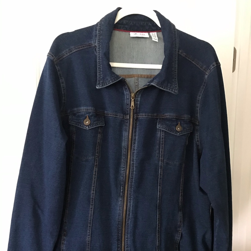 Denim&Co Stretch Denim Jacket